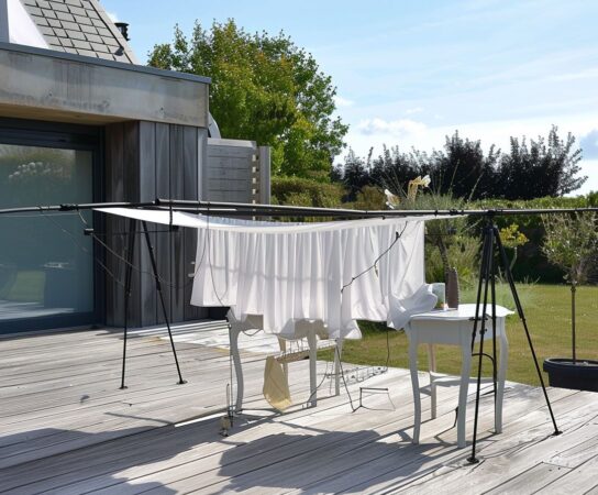 Etendoir à linge extérieur : comment exposer son étendoir
